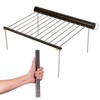 Bo Camp BBQ Compact – Stainless Steel/Aluminium Grill 25x20x14 cm