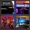 JDVOOTD Flexible LED Display Board, 47.5 x 12 cm LED