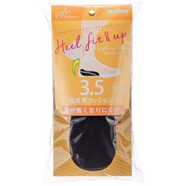 [コロンブス] シークレットインソール インヒール カカトフィットアップ レディース ブラック 3.5cm