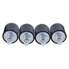 CNCYEAH 4 Pieces M8 Rubber Bearings, Rubber Buffer Anti-Vibration Male,
