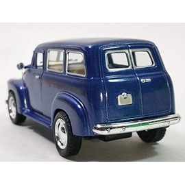 Kinsmart Suburban 1950 ネイビーブルー SUV 1/36スケール ダイキャストカー