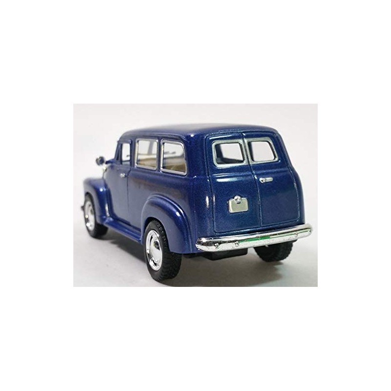 Kinsmart Suburban 1950 ネイビーブルー SUV 1/36スケール ダイキャストカー