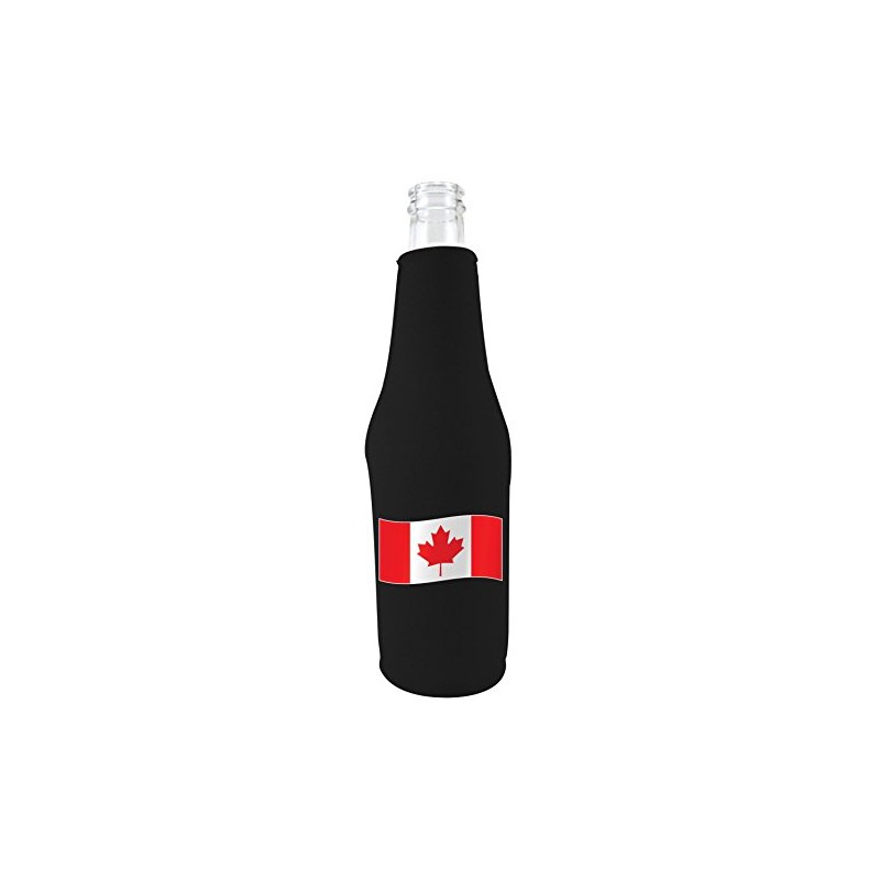 World Countries Flag Beer Bottle Coolie (Canada)