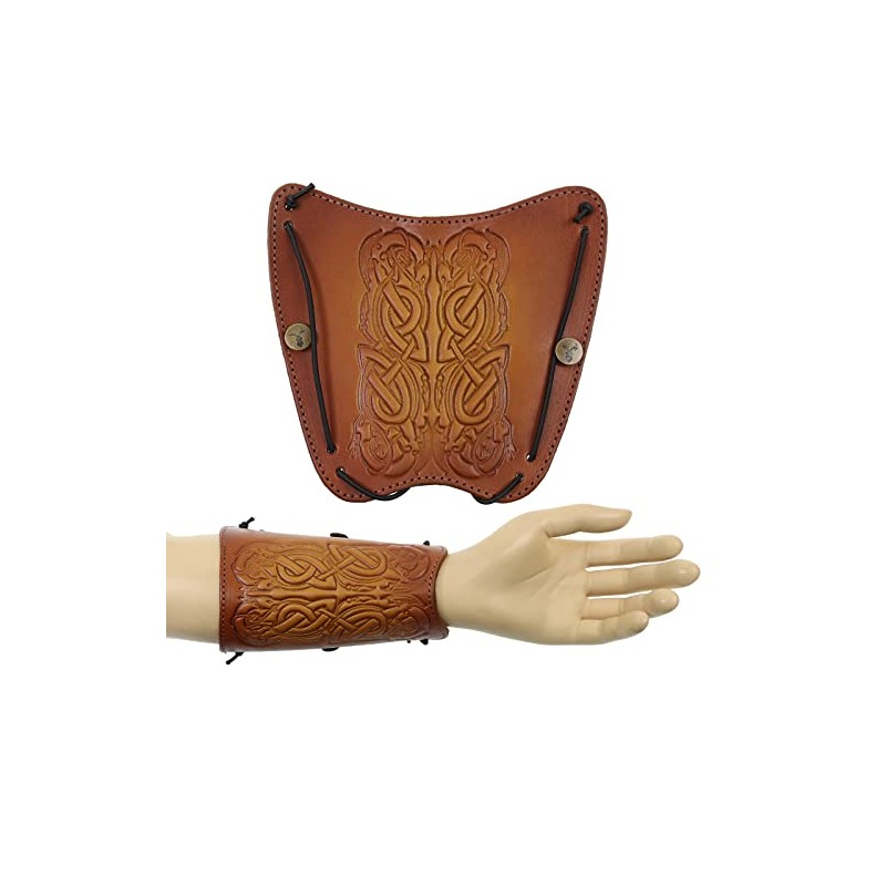 Jackalope Dragun - Shield - Soft Leather with Ornament Archery