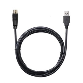 Cable USB-A a Mini-Din de 7 pines macho para IK Multimedia iRig Series, compatible con HD, HD-A, Keys I/O 25, I/O49, MIDI 2, Pro, Pro Duo, Pro Duo I/O