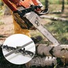 4 Pcs Chainsaw File,Chainsaw Sharpener Chain,Sharpening Round Files for Sharpen