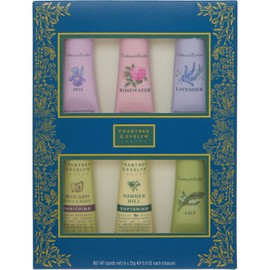 Crabtree & Evelyn Six Pack Floral Scented Hand Therapy Cream Gift Set (6 x 25ml)