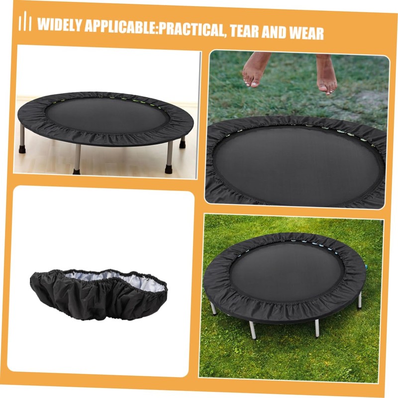 WOONEKY Waterproof Trampoline Cover Oxford Fabric Protective Pad Easy to