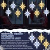 Baquler 16 Pcs Bethlehem Christmas Window Star Lights Bulk LED