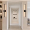 Coolilumi Rechargable Wall Sconce Set of Two, Modern Wireless USB