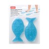 TATAY Fisch Aufkleber Anti-Rutsch Badewanne, aubergine, PVC, blau, 7.5 x