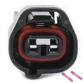 GROBARPART PTA1233, S-1530, S1530, 1P1876 911-233 Vapor Canister Purge Solenoid Valve Connector Fit for Honda Accord 2004-2007, Odyssey 2005-2010, Pilot 2005-2008, Fit for Acura Mdx RL TL 2004-2008