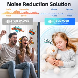 4 Pack Large Acoustic Panels Sound Absorbing with Self-Adhesive, 47.2”*23.6”*0.36” High Density Sound Proof Foam Panels for Walls, 3D Vertical Soundproof Wall Panels for Home Studio Office Decor-Black