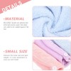 Homoyoyo Toallas de Microfibra para Cabello Mujer 3 Piezas Absorbentes