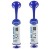 BESPORTBLE 2pcs Handheld Cheer Air Horns Reusable Noise Maker Props