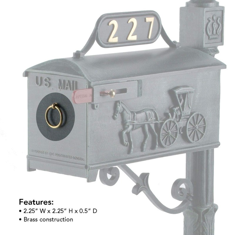 Imperial Mailbox Brass Ring