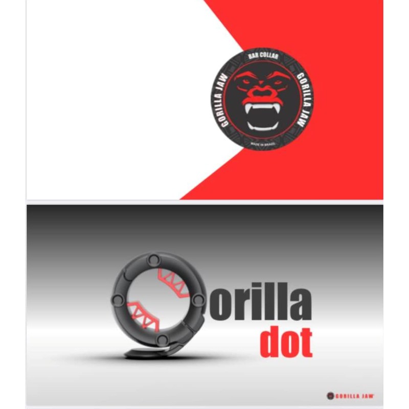 GORILLA JAW GorillaJaw™ DOT1 Barbell Clamps 1 inch (25mm) Quick