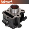 labwork Top End Kit Cylinder Head Piston 39mm Replacement for