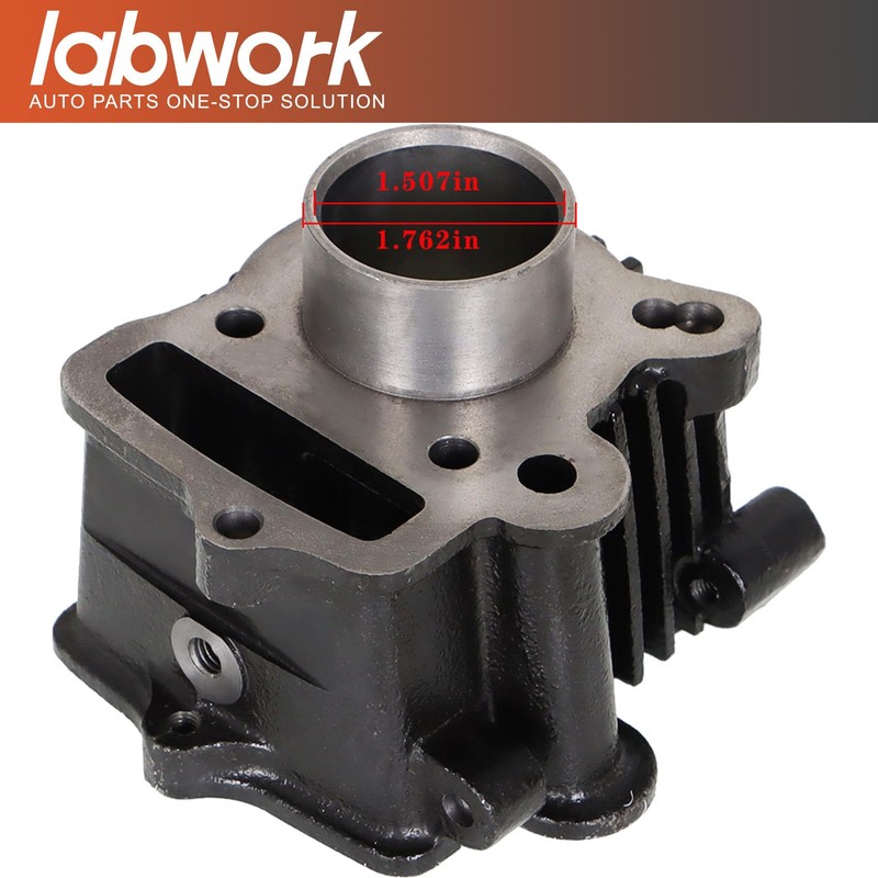 labwork Top End Kit Cylinder Head Piston 39mm Replacement for