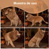 KIROGILY Disfraz Halloween Perro, Melena de León Realista