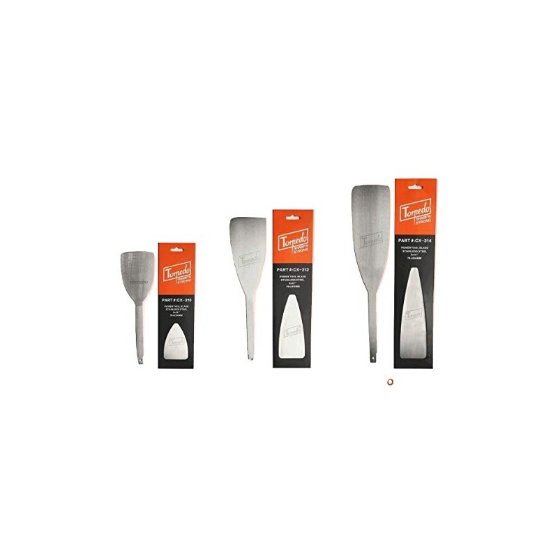 TORPEDO 3 Pack Windshield Express Removal Blade Autoglass Tool, Windshield