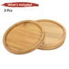 TIXIPEM Plant Pot Saucer [3PCS] - Round Flower Drip Tray