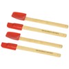 Norpro Mini Spatula Set, Red (4-Pack)