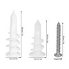 240pcs Expansion Anchors Nylon 304 Stainless Steel Screw Expansion Screw