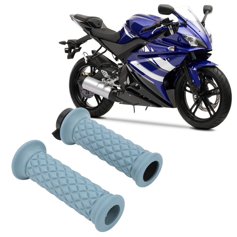 1 Pair 22mm Throttle Handle Grips Universal Comfortable Grasp Fit