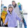 Kisangel Pcs Boys and Girls Ski Glove Lanyard Mitten Clips