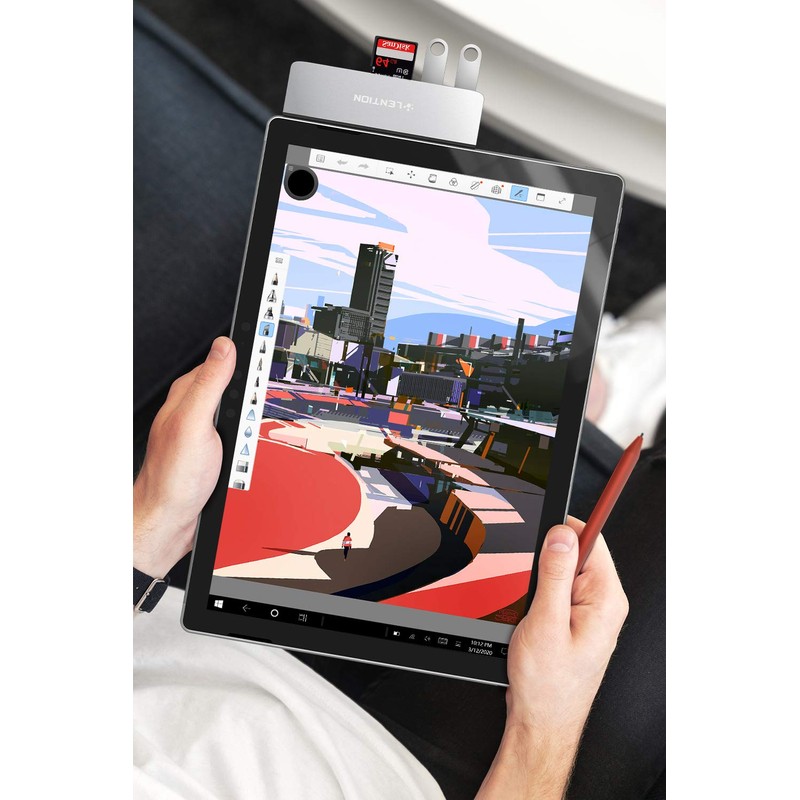 LENTION USB-C 7-in-1 Hub for Surface Pro 7 Only with