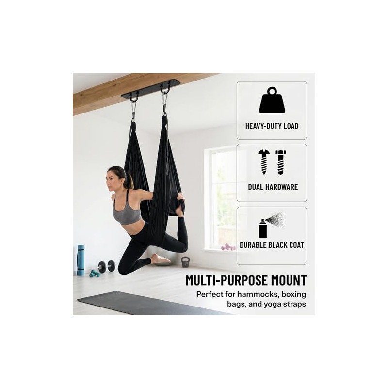 Battle Rope Anchor Mount - Heavy Duty Training Kit for