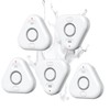 5 Pack Water Leak Detectors - Adjustable Audio Alarm System