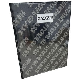 Chimsoc Replacement Stove Glass - Firefox 12 (276mm x 210mm Rectangular)