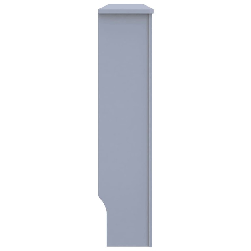 vidaXL Radiator Cover Anthracite 59.8" MDF Heater Heating Cover Storage