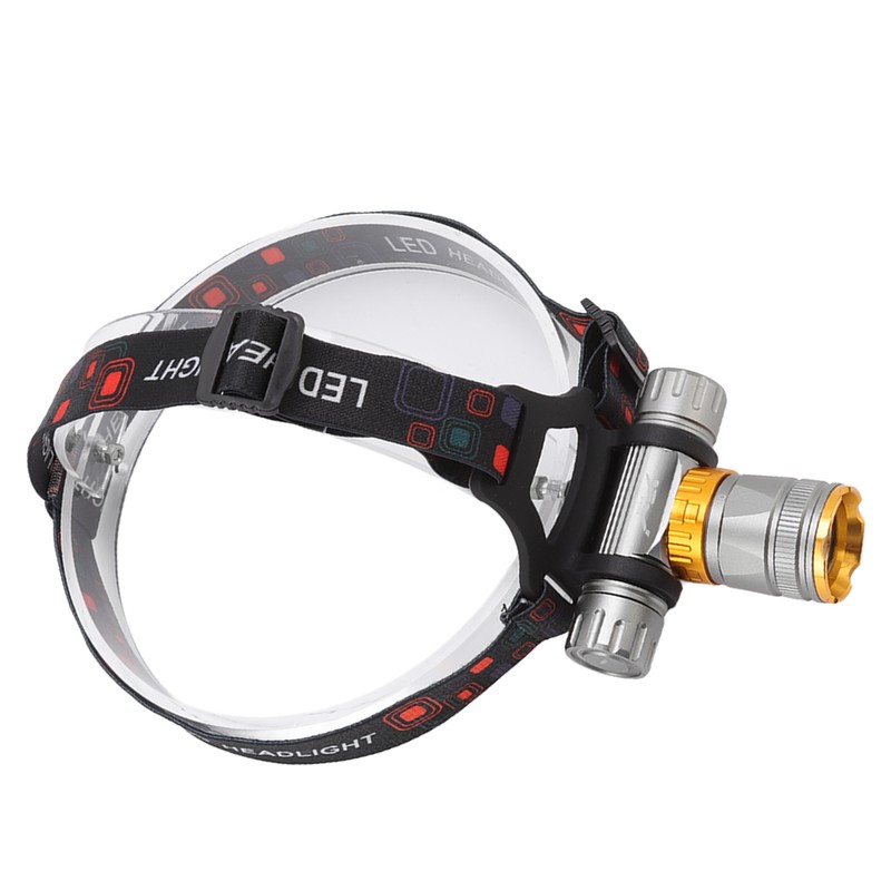 LED Diving Headlight Aluminum Alloy IPX8 Waterproof Super Bright 1500LM