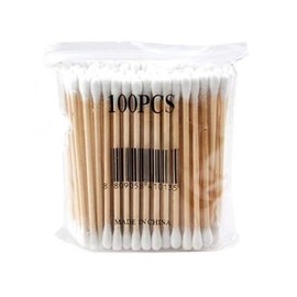 (Pure Cotton/Birch) Premium Cotton Swabs 100p / (순면/자작나무)고급면봉100p