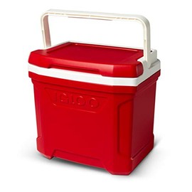Igloo 12-16 Qt Profile Hardsided Insulated Lunch Cooler, 16 Qt Red