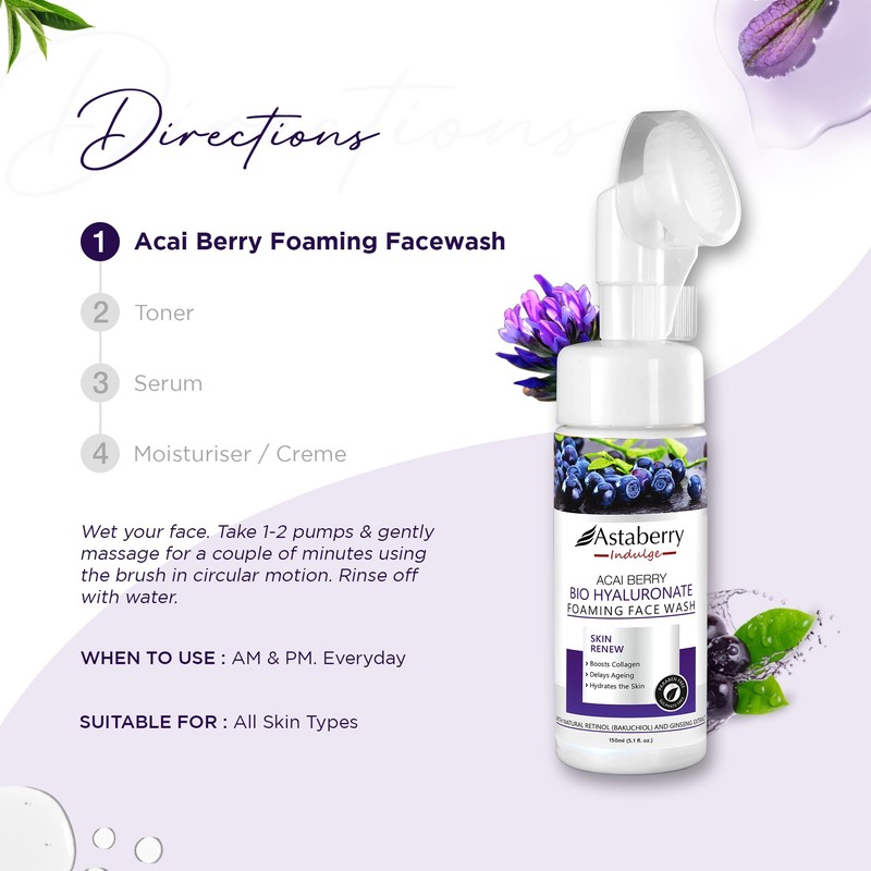Acai Berry Night Cream for face | Bio Hyaluronic Acid
