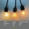 NIOSTA 6 Pack S14 LED Replacement Light Bulbs for Outdoor