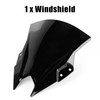 Windshield for NINJA500 SE 2024 2025, PSLER Windscreen Double Bubble