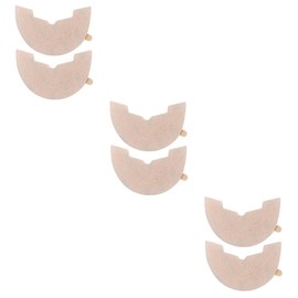 Healvian 3pairs Nonslip Shoe Pads Men Sneakers Sole Sticker Wear-resistant Protective Sticker for Gym Shoes