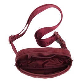 Lole - Quilt Pattern Belt Bag, Unisex, Red
