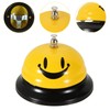 8PCS Call Bell Service Bell for Desk, Smile Face Desk