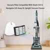 Replacement Filter Compatible with Shark CU512 Navigator Lift-Away XL Multisurface
