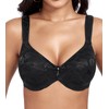 HACI Full Coverage Bra for Women Underwire Non Padded Minimizer