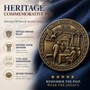 AFRITEE 5Pcs USA 250th Ann Pins, 1776-2026 Patriotic Lapel Badge
