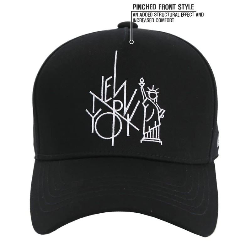 FLIPPER NYC New York Statue of Liberty Embroidered Cap, Men's,