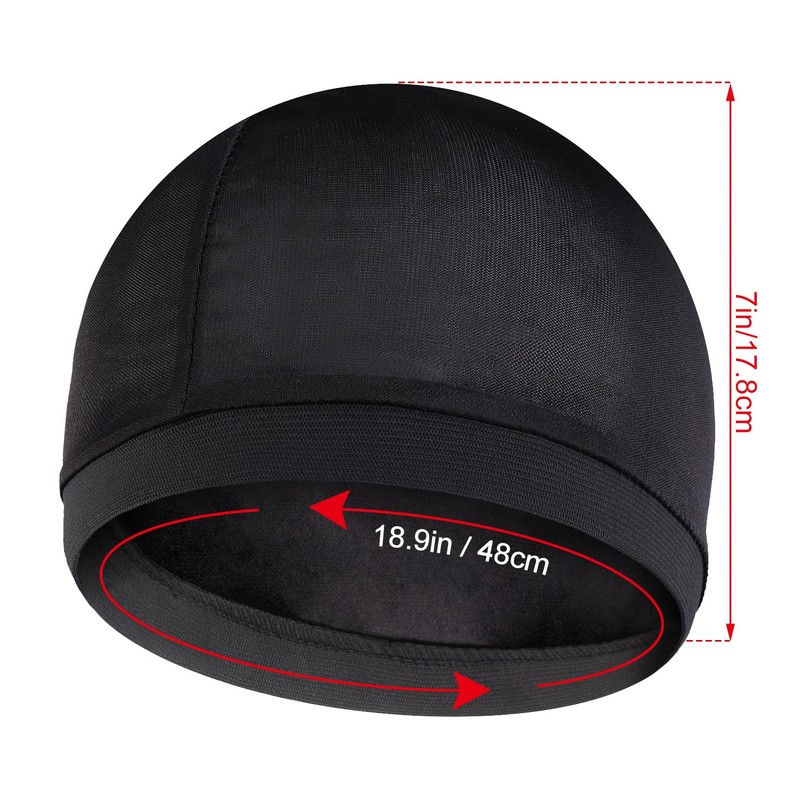 Molain 2Pcs Silky Stocking Wave Cap & Skullies - Deluxe