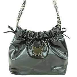 Kromi Metallic Drawstring Shoulder Bag